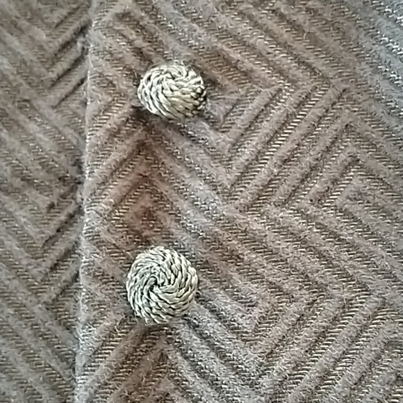 Talbots Petite, Brown Blazer, SZ 10P - Picture 9 of 13